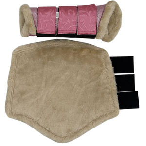 Juego de Almohadillas para Silla de Montar a Caballo Personalizables de Primera Calidad, para Doma y Salto, Forro de Tela Cómodo, Suministros de Equitación - Product Image 2