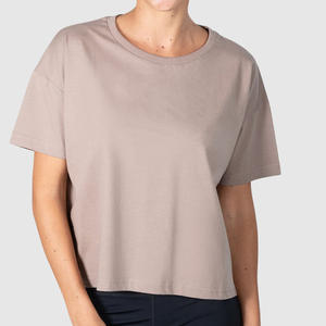 Blouse décontractée pour femme, respirante, à motif floral vintage, manches papillon, manches courtes, collection automne 2025, vente en gros - Product Image 1