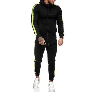 Survêtements décontractés de qualité supérieure pour hommes Veste de survêtement Vêtements de sport personnalisés Survêtement de jogging coupe ajustée pour hommes Vente en gros - Product Image 2
