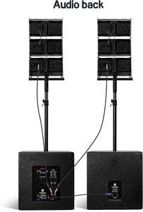 Meilleure offre pour le nouveau système PRO RECKKS Club 8000 18 pouces 8000W Combo Set 6 enceintes Line Array - Product Image 4