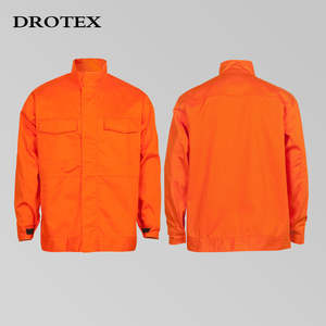 Camisas/uniformes de trabajo resistentes al fuego de algodón con parche de nombre bordado - Product Image 6