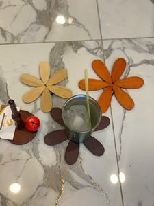 Posavasos de Madera de Acacia para Bebidas, Protección de Mesa, Vietnam, por 99 Gold Data - Ms Violet - Product Image 4