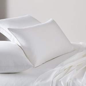 Draps d'hôtel Linge de lit blanc Draps de lit Polyester/coton Ensemble pour hôtel king Size 180x200 Moins cher Vente en gros - Product Image 4