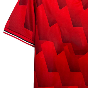 เสื้อเจอร์ซีย์ฟุตบอลสำหรับผู้ชายสำหรับฤดูใบไม้ร่วงรุ่นใหม่เสื้อฟุตบอลแบบสั่งทำแห้งเร็วคุณภาพสูงชุดทีมโลโก้แบบตาข่ายกางเกงขาสั้นบริการ OEM - Product Image 6