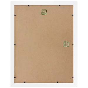 Wooden Picture <b>Frame</b> 59.4 X 84 cm DIN A1 Decorative <b>White</b> Wood Design Square Mirror <b>Frame</b> for Display Hanging Style for A3 <b>A4</b> - Product Image 6