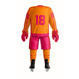 2025ชุดฮ็อกกี้น้ำแข็งระบายอากาศได้ดีสำหรับทุกเพศชุดฮ็อกกี้น้ำแข็งสำหรับผู้ใหญ่ - Product Image 3