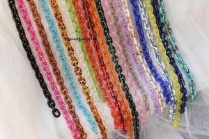 High Quality Epoxy Resin Chain Necklace for Girls Stylish Party Wear Wedding Anniversary Popular Business Gift Christmas - Product Image 6