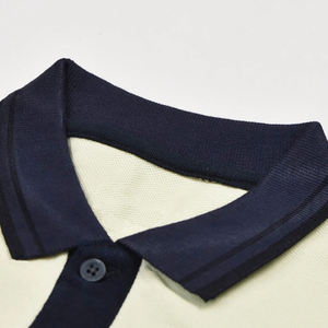 Polo de hombre al por mayor con logotipo personalizado 100% algodón manga corta antiarrugas Elegante ropa de trabajo cómoda Jersey hecho - Product Image 5