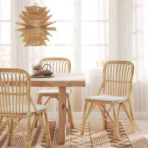 Best Selling Furniture Handcrafted <b>Chair</b> <b>Cheap</b> Price Rattan Dinning <b>Chairs</b> From Vietnam for Home Hotel Restaurante Decoration - Product Image 6