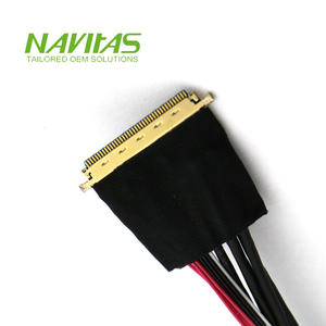 Connecteurs de câble d'assemblage Navitas OEM G-7309 40 broches LVDS mâle pour carte, conducteurs en cuivre étamé, gaine en PVC pour l'électronique - Product Image 6