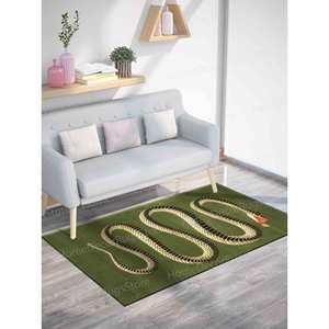 Alfombra Estampada: Diseño Animal Moderno para Baño, Salón o Cuarto de Hombre, Alfombra Suave No Tejida - Product Image 3