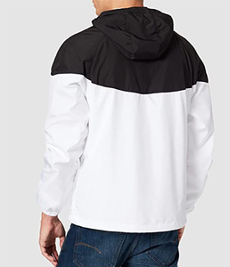 เสื้อแจ็คเก็ตผ้าแคนวาสกันลมสำหรับผู้ชาย ฤดูใบไม้ร่วง คอตั้ง พร้อมโลโก้ด้านหน้า เหมาะสำหรับกิจกรรมกลางแจ้งและเดินป่า - Product Image 2