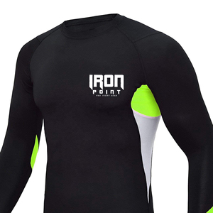 Meilleure vente MMA Rash Guard pour hommes respirant 100% Polyester Top Design nouveau style en vente - Product Image 6