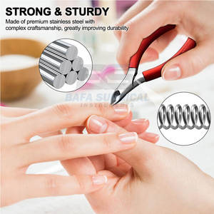 Cortaúñas Profesional de Acero Inoxidable al por Mayor para Salón y Suministros de Belleza - Product Image 3