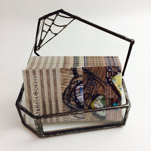 Boîte à bijoux en verre de rangement au design élégant, prix abordable, forme de cercueil, verre transparent, usage domestique, couleur noir mat, fabrication artisanale - Product Image 4