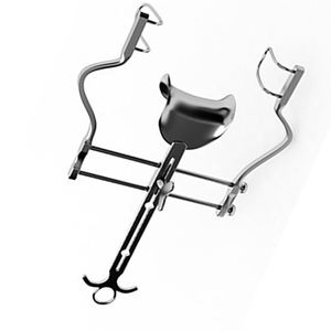 Venta caliente de calidad superior de acero inoxidable Retractor abdominal precio al por mayor equipo quirúrgico con estándar de seguridad MOL - Product Image 1