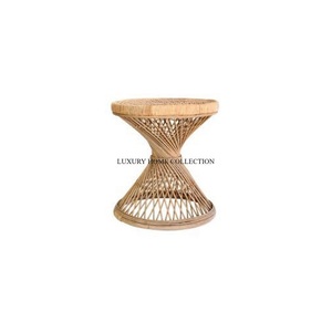 Taburete hecho de ratán para el hogar de gran tamaño, taburete hecho a mano de Calidad exclusiva para el hogar y muebles de Hotel, taburete para cama Rom y sala de estar - Product Image 1