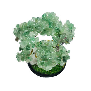 Sculpture artisanale en cristal vert, forme libre, durable, arbre de vie, Feng Shui, décoration d'intérieur, objet de collection, souvenir - Product Image 3