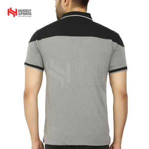 Tela de punto transpirable de secado rápido para hombre, elegante, para polos, con patrón sólido, logotipo personalizado, bordado, precio razonable - Product Image 2