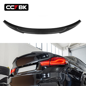 Alerón Trasero Estilo M4 de Fibra de Carbono Seca para <span class=keywords><strong>BMW</strong></span> F32 420i 430i 435i 440i F82 Competition CS 2014-2018, Alerón Tipo Cola de Pato - Product Image 1