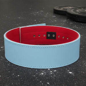 Ceinture d'entraînement en cuir robuste de 10 mm avec surpiqûres renforcées et rembourrage intérieur confortable pour les athlètes - Product Image 5