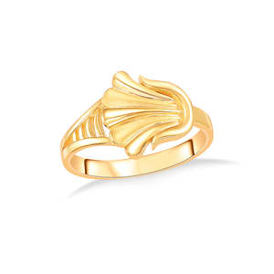 Gold Plated Vintage Statement <b>Ring</b> for Women Trendy <b>Open</b> Design - Product Image 2