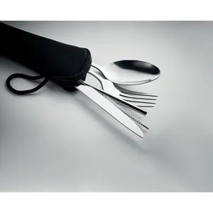 Juego de Cubiertos de Acero Inoxidable de 5 Piezas, Ecológico, Juego de Cubiertos para 5 Personas - Product Image 1