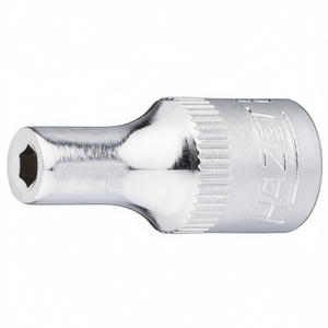 Llave de vaso cuadrada Hazet de 1/4'' y 6 puntas con perfil de tracción y manguitos antideslizantes, alicates duraderos para uso profesional - Product Image 3