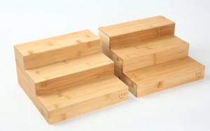 Soportes de Madera Escalonados para Exhibición de Productos (Juego de 3) - Product Image 3