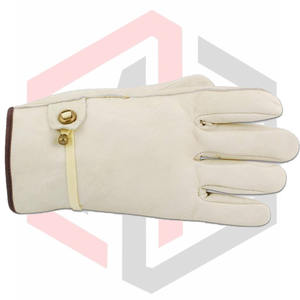 Gants de conducteur en cuir grainé non doublé Grain de pouce droit Moyen 2025 - Product Image 6