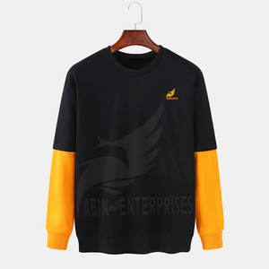 เสื้อฮู้ดดี้ผู้ชายไซส์ใหญ่แบบขายส่ง เสื้อกันหนาวพิมพ์ลายเรียบๆ รับทำโลโก้ตามสั่ง - Product Image 1