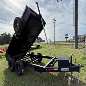 Remolque volquete de entrega rápida, vagón cubierto de 48 lados altos, 4 ruedas, capacidad de 3-10 toneladas, agricultura, uso agrícola, Motor de engranajes, alta seguridad - Product Image 6