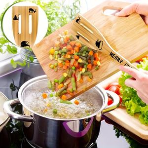 Ensemble d'ustensiles <span class=keywords><strong>de</strong></span> <span class=keywords><strong>cuisine</strong></span> en bambou <span class=keywords><strong>de</strong></span> Noël Ensemble d'outils <span class=keywords><strong>de</strong></span> <span class=keywords><strong>cuisine</strong></span> en bois décoratifs Cuillères et spatules <span class=keywords><strong>de</strong></span> <span class=keywords><strong>cuisine</strong></span> antiadhésives pour les cadeaux - Product Image 3