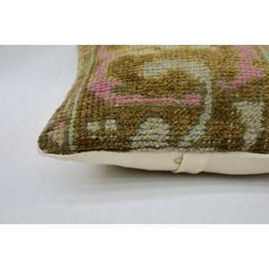 หมอนผ้าขนแกะสีเบจถักลายแคนธา12X12นิ้วหมอนอิงตกแต่งทอปักสี่เหลี่ยมวินเทจพิมพ์ลายพื้นเครื่องนอนแบบพกพา - Product Image 4