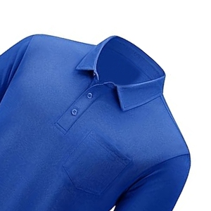 เสื้อโปโลสีน้ำเงินรอยัล คลาสสิกและสง่างาม สวมใส่สบายๆ แบบลำลอง แจ็คเก็ตสไตล์วาร์ซิตี้ โดดเด่นสไตล์สตรีทแวร์ คุณภาพสูง - Product Image 6