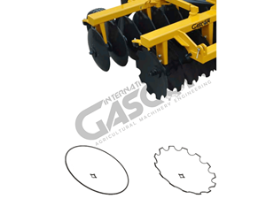 GRADA DE DISCOS MONTADO X NERO 240 ESPACIADO 28 DISCOS - Product Image 4