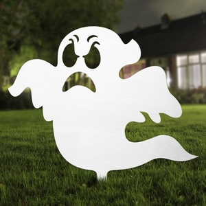 Pièces découpées en métal fer personnalisé multi-usages Halloween décoratif pelouse jardin mur signes support de pilier pour un usage domestique - Product Image 3