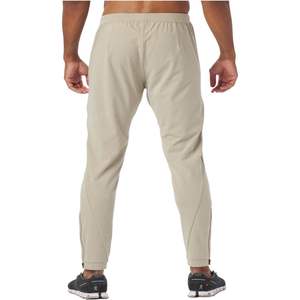 Vente en gros de pantalons de sport décontractés pour hommes, pantalons de survêtement élastiques en tissu éponge français de haute qualité, sans étiquette, tissu blanc droit - Product Image 3