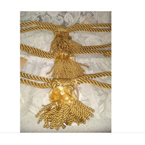 Luxurious Rope <b>Curtain</b> <b>Tie</b> <b>Back</b> That Adds Durable Functional Support And Stylish Handmade Elegance To <b>Curtains</b> - Product Image 4