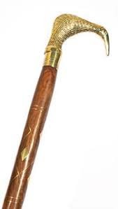 Bastón náutico de madera plegable hecho a mano, mango de latón, mango de EVA decorativo personalizado para senderismo para personas mayores - Product Image 5