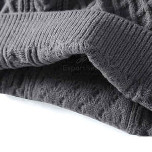 Suéter informal de cuello redondo para la moda diaria Suéter ligero para usar en todas las estaciones - Product Image 5