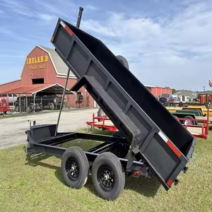 รถแทรกเตอร์ฟาร์มขนาด 2-3 ตัน พร้อมรถพ่วงไฮดรอลิกแบบยกเท บรรทุกได้ 5 ตัน ชิ้นส่วนหลักเกียร์ คันโยก 55 เมตร สำหรับงานเกษตร - Product Image 2