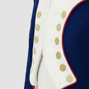 Chaqueta de uniforme medieval napoleónica francesa personalizada 100% chaqueta napoleónica de lana para hombre para recreaciones - Product Image 4