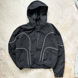 Venta al por mayor de invierno de los hombres con capucha acolchada Puffer Chaqueta a prueba de viento de moda Multi Panel de la burbuja Chaquetas - Product Image 3