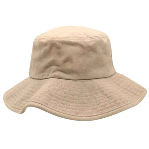 Sombrero de pescador personalizado de algodón con logotipo bordado, sombrilla de doble cara, sombrero de pescador, tela de terciopelo para actividades al aire libre - Product Image 1