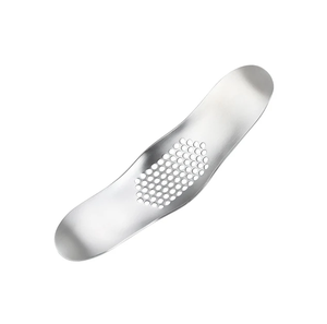 Cuillère d'ail et de gingembre en acier inoxydable Moulin à épices de cuisine domestique Outil de meulage d'ail Gadgets de cuisine - Product Image 1