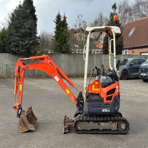 Mini-pelles KUBOTA U15-3S, excavatrice multifonction à chenilles en caoutchouc, 0,8 tonne, 1 tonne, 1,2 tonne, 1,5 tonne, 2 tonnes, 3 tonnes, excavatrice d'occasion - Product Image 2