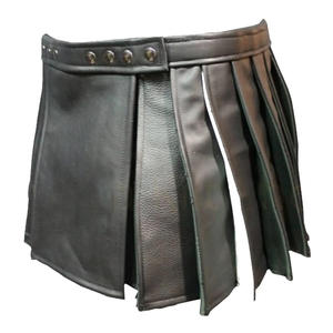 2025 New Arrival Scottish Stylish Utility Women's Leather Kilt With National <b>Musical</b> <b>Instruments</b> Fashionable <b>Accessories</b> - Product Image 2