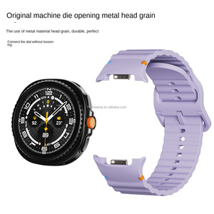 สายกีฬาของแท้ไม่มีช่องว่างในคลิกเดียวสายซิลิโคนนิ่มเปลี่ยน40มม. 44มม. คลาสสิก46มม. สำหรับผู้ชายผู้หญิง8วง - Product Image 4