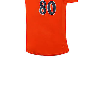Camiseta de béisbol con logotipo personalizado más vendida, servicio ODM, poliéster transpirable, diseño liso para jóvenes y adultos, precio - Product Image 4